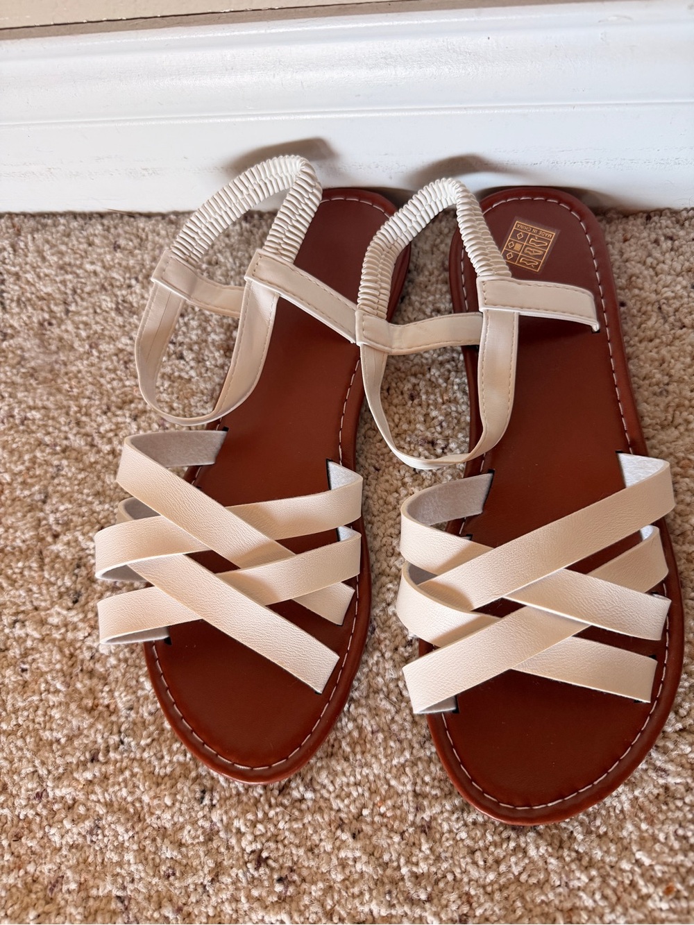 White Sandals